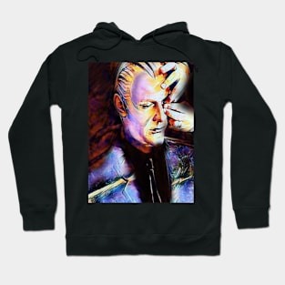 headroom portrait dark Hoodie